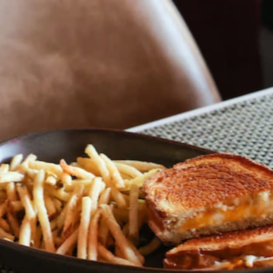 Kids grilled cheese sandwich.