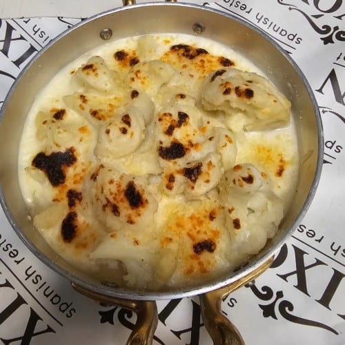Coliflor Gratinada.