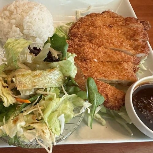 Chicken Katsu Entree.