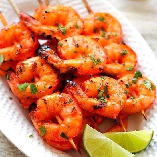 Tandoori Shrimp.