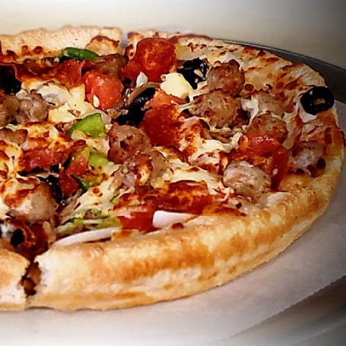 Portofino Special Pizza.