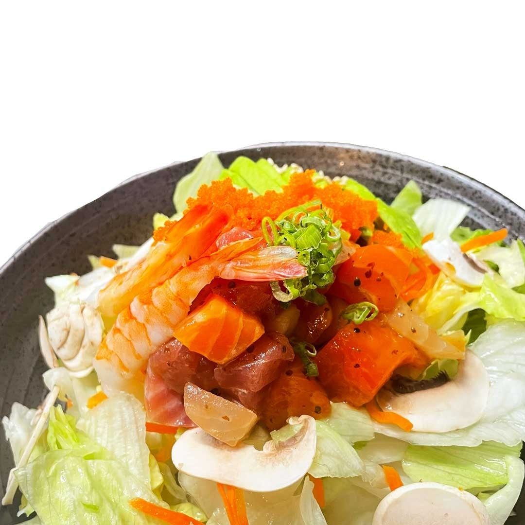 Sashimi Salad.