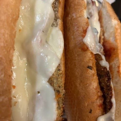 6" Eggplant Sub Combo Deal.