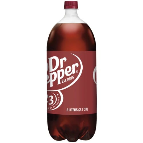 Dr Pepper 2 liter.