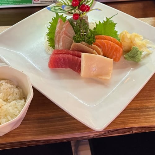 #Sashimi Lunch.