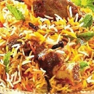 Goat biryani