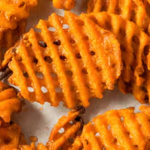 Sweet Potato Waffle Fries.