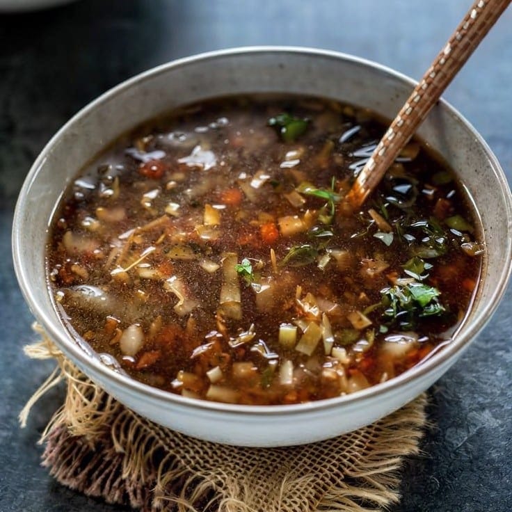 Hot N Sour Soup (Vegetable).