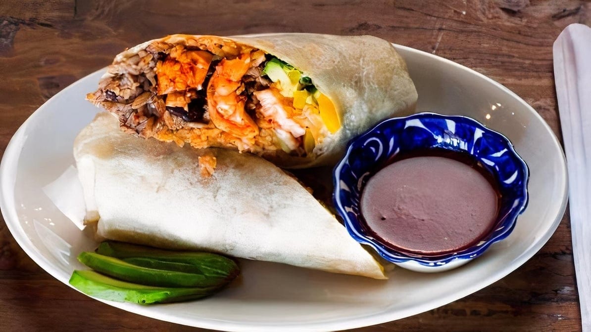 Surf and Turf Burrito.