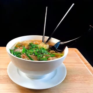 S3.  Wonton noodle soup