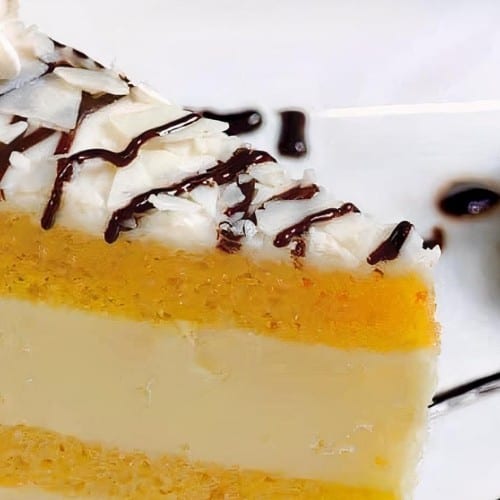 Tres Leches Cheesecake.