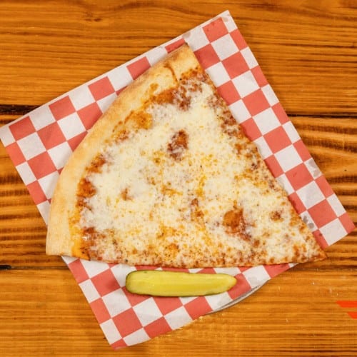 Giant Slice Traditional Cheese.