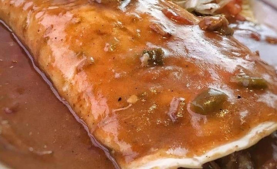 F-1 Pollo Chicken & Sour Cream Burrito.