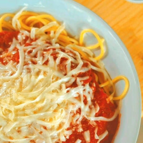 Spaghetti with Sauce.