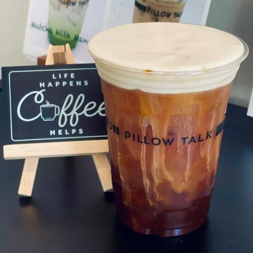 Iced Sea Salted Cheese Foam Americano.