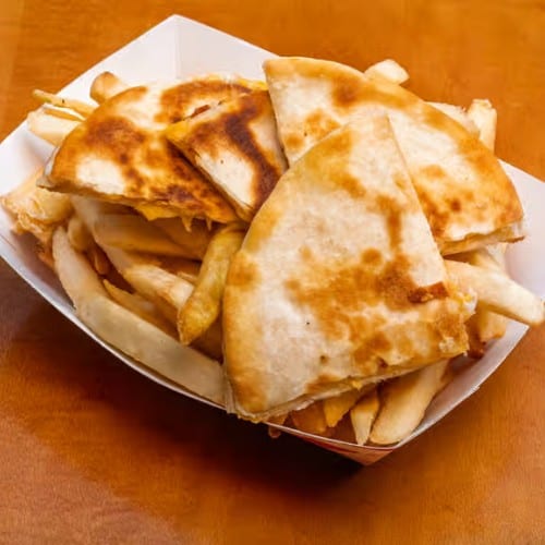 Kid's Cheese Quesadilla Meal.