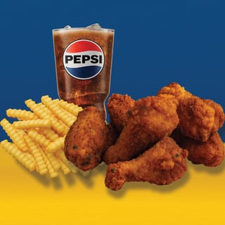 29. 8pc Hot Wings Combo