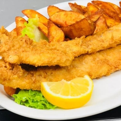 Crispy Coated Whitefish Fillets.