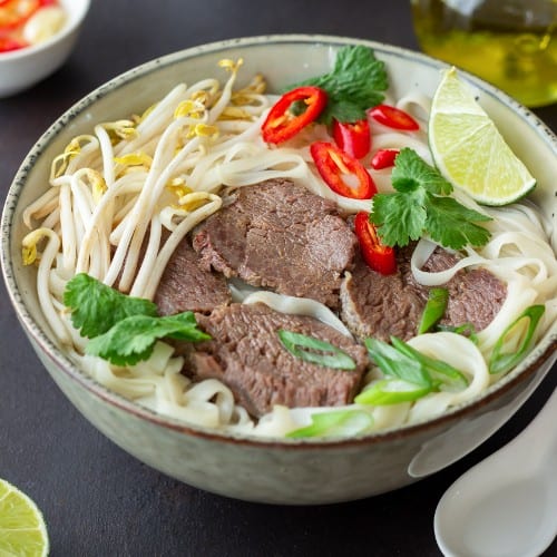 Pho with Choice of Beef Cuts.