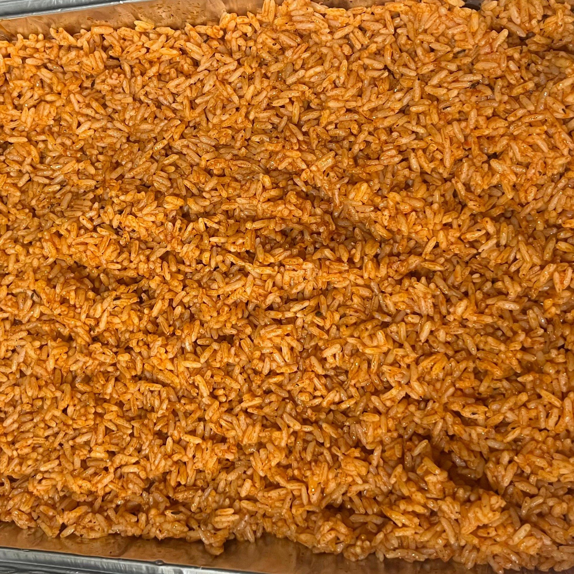 Lamb Jollof Rice for 10 people..