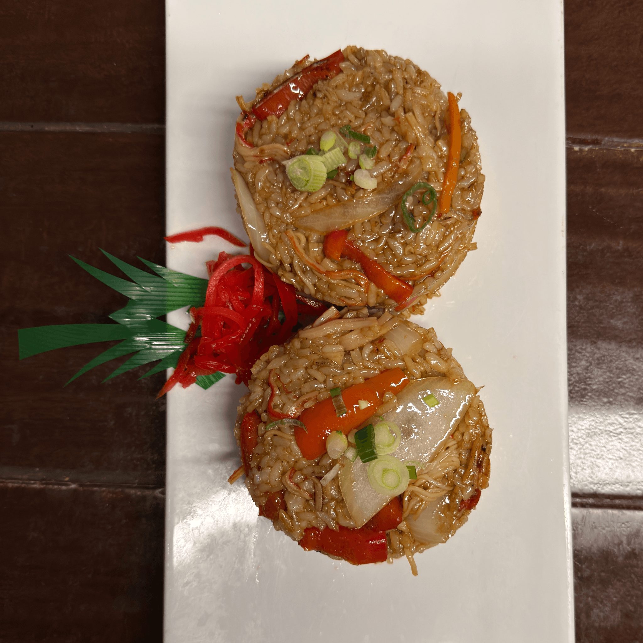 Crab + Peppers Rice.