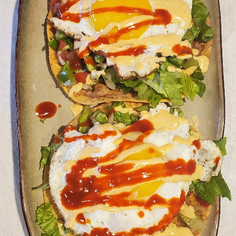 Delicious Breakfast Tostada and More