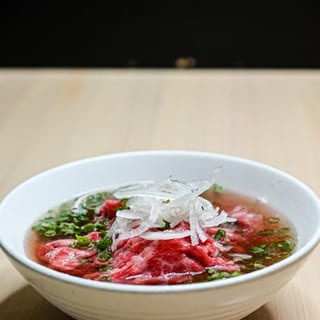 Wagyu Rare Steak Pho