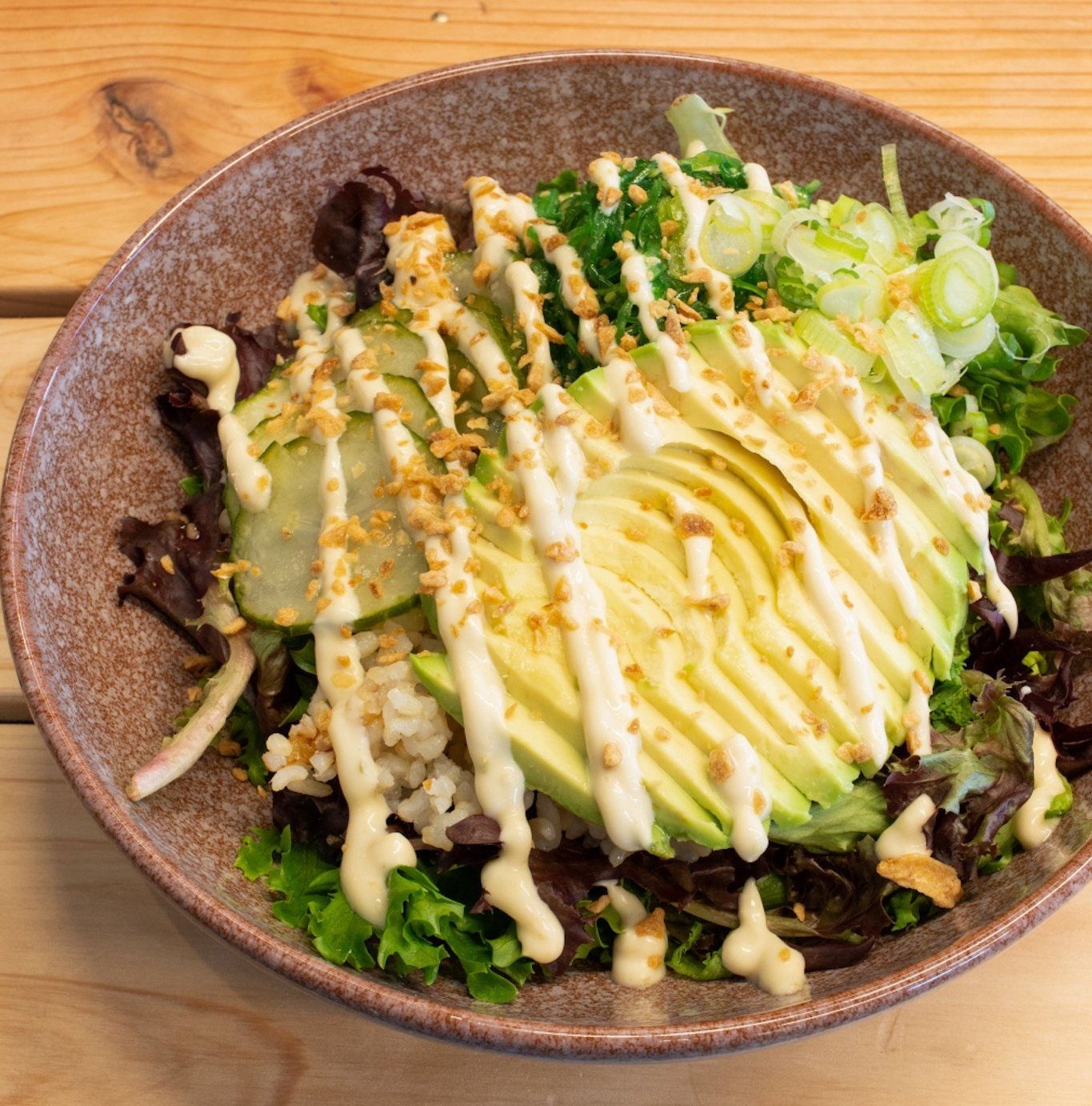 Wax Off Poke Bowl (Vegan).