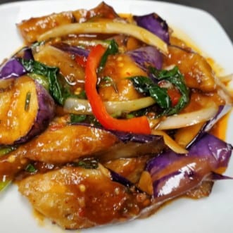 Spicy Eggplant.