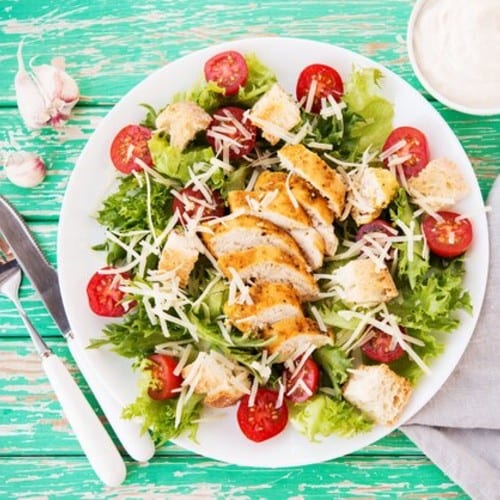 Fried Chicken Salad.