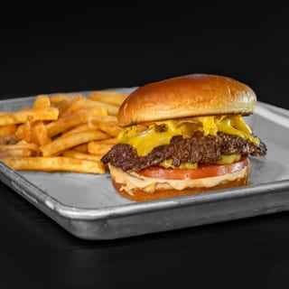 Buzzin Burger + Fries