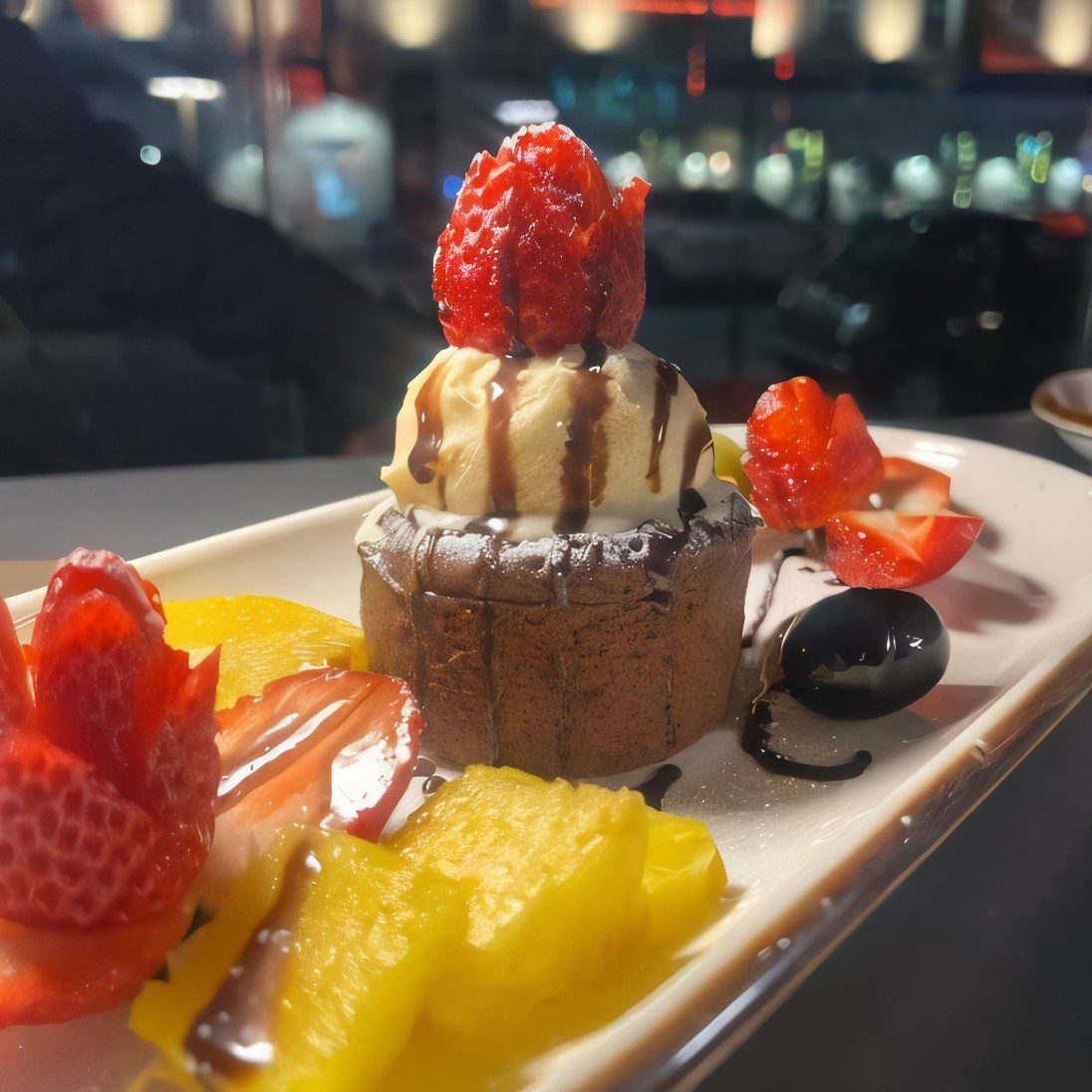 Chocolate Lava Cake.