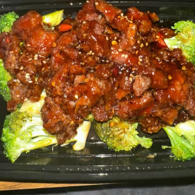 Crispy Sesame Beef.