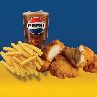 19. 3pc. Chicken Strips Combo
