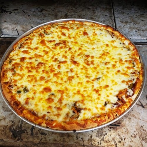 Buy 1 Large Cheese Pizza Get 1 Large Cheese Pizza FREE.