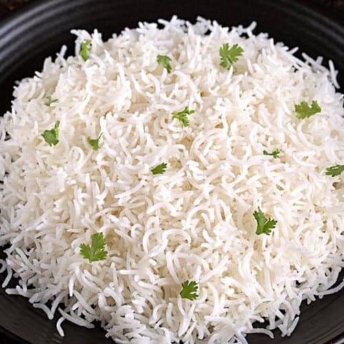 Plain Rice.