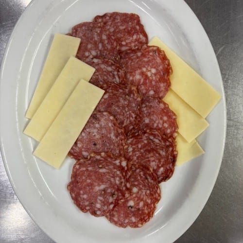 Salami & Cheese Plate.