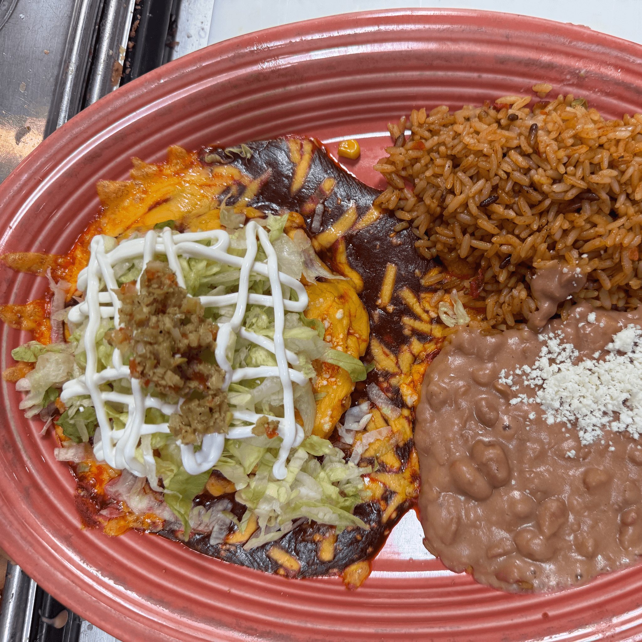 Mini Enchilada Stack.