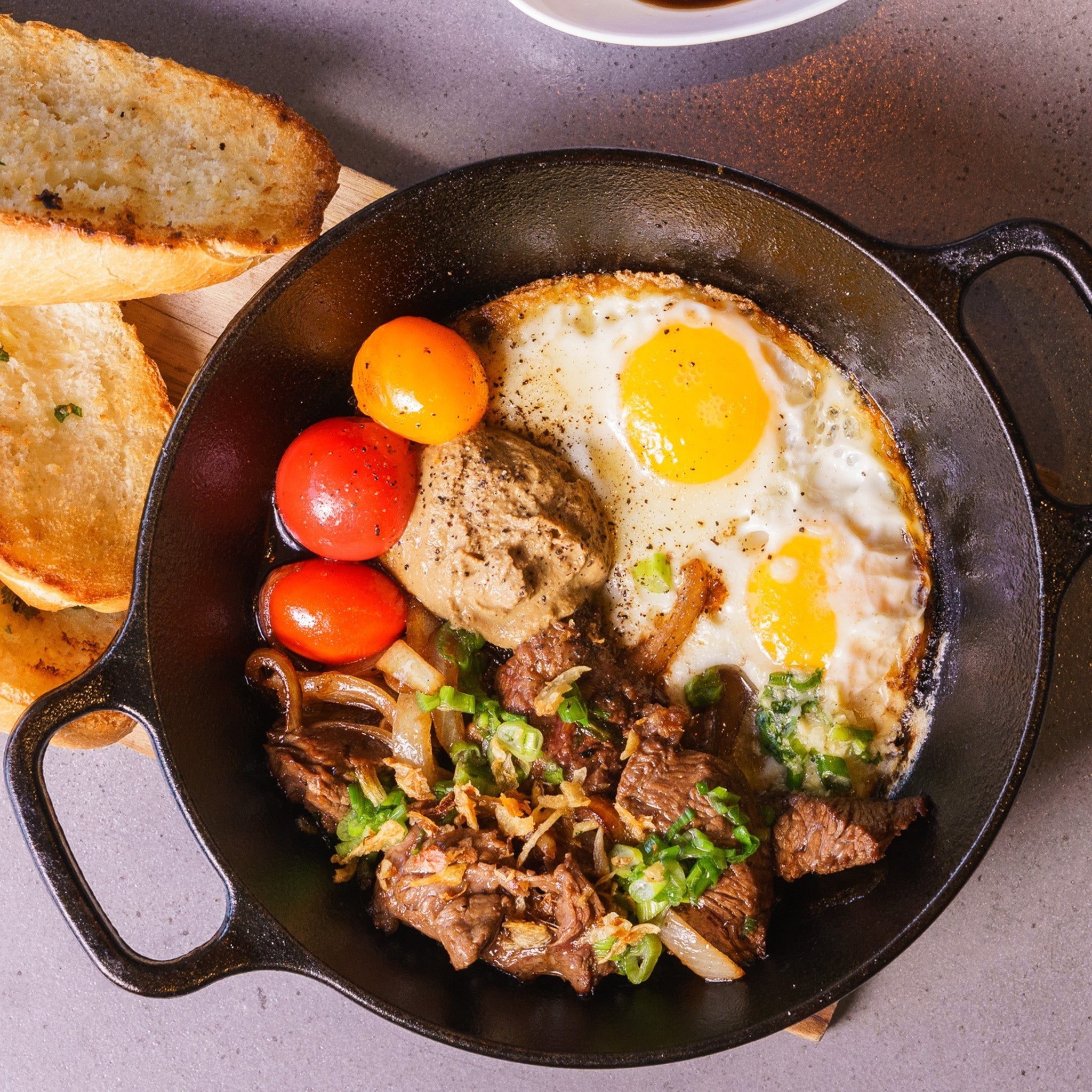 Sizzling Filet Mignon.