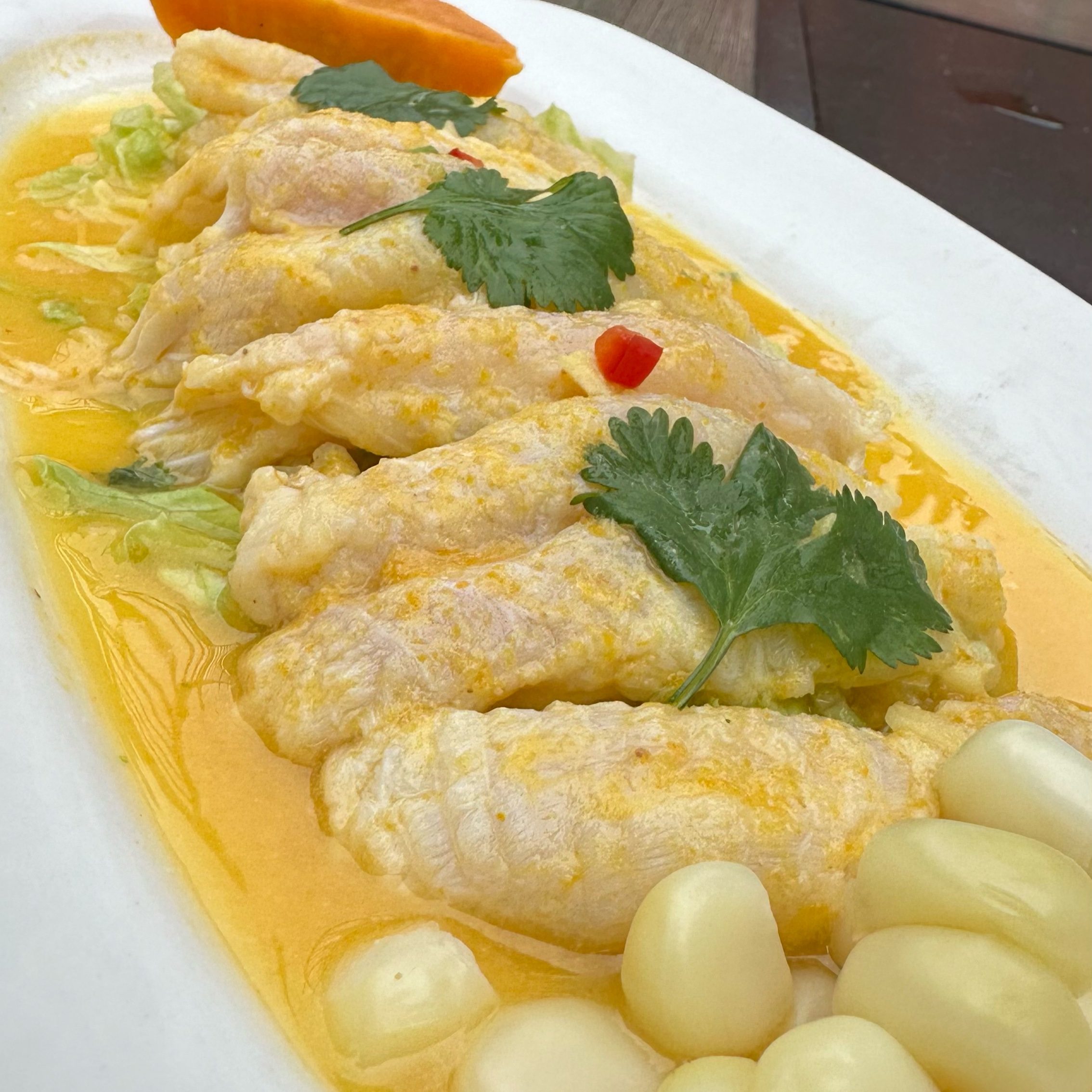 Tiradito de Pescado.