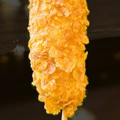 C18. CORN FLAKE MOZZERELLA.