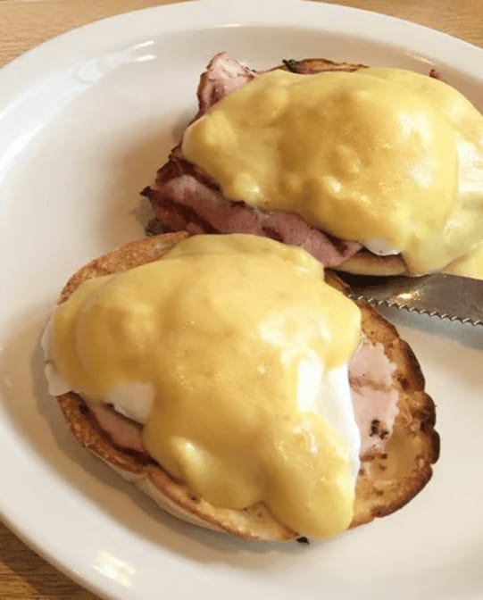 Eggs Benedict.