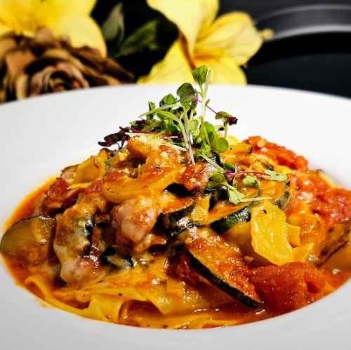 Pappardelle Monticello.