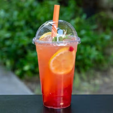 Fresh Strawberry Lemonade.