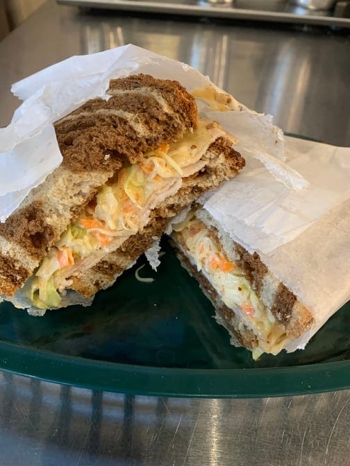 1 – Turkey Reuben.