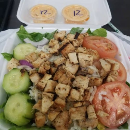 Grilled Chicken Salad.