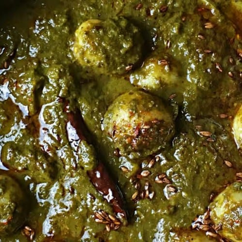 Saag Aloo.