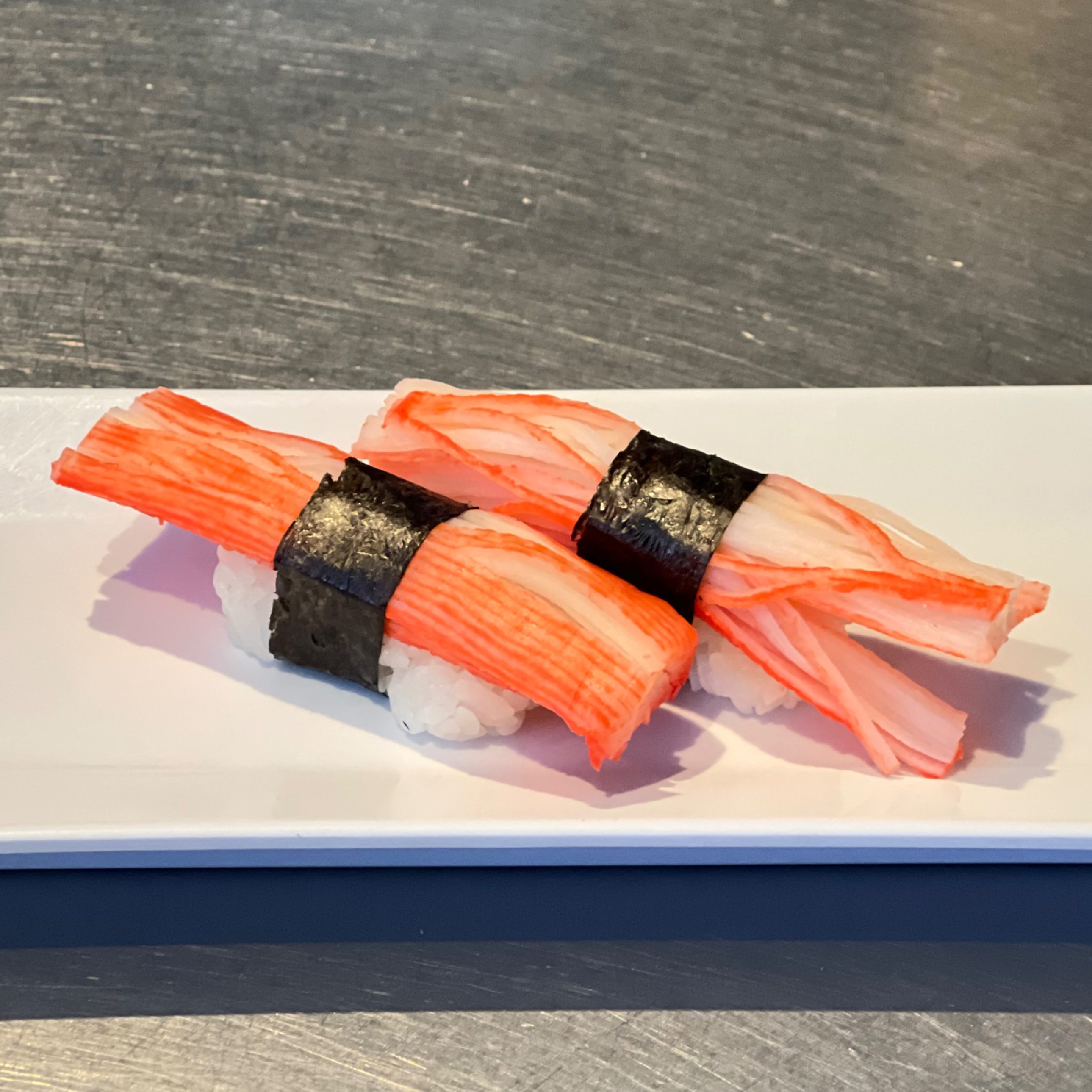 Kani/Crab Stick Nigiri.