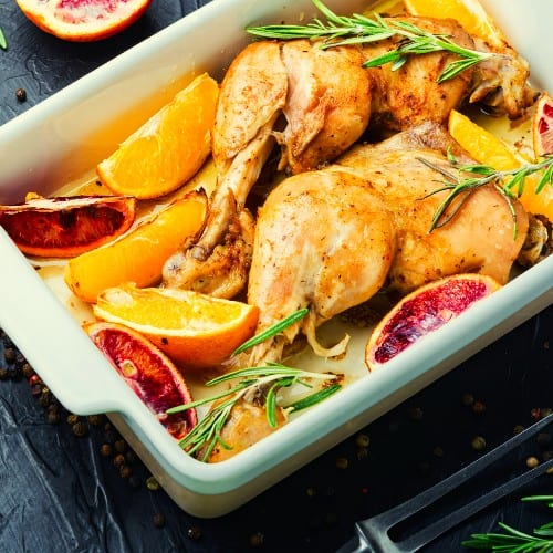 Chicken Lemon Appetizer.