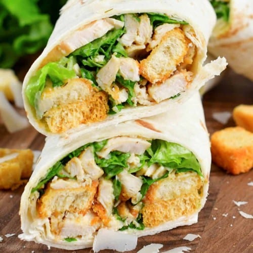 Chicken Caesar Wrap (Wrap).